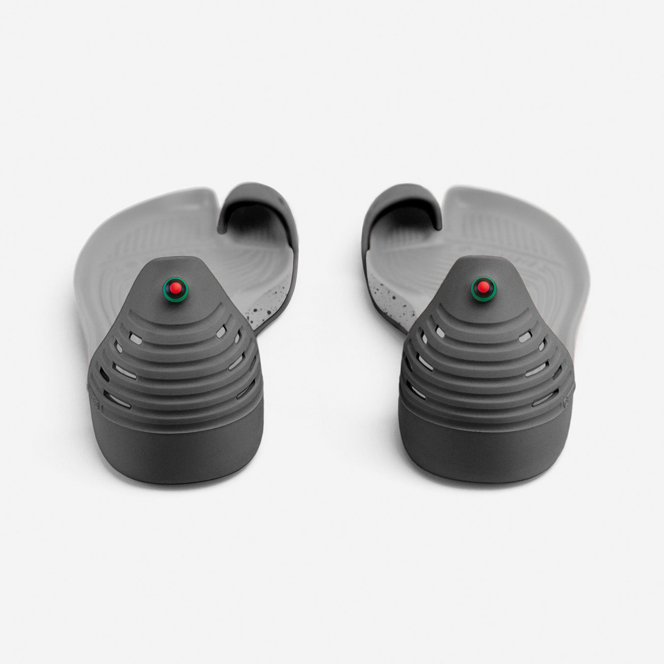 Jungle Light Black with Grey Inked soles rear view