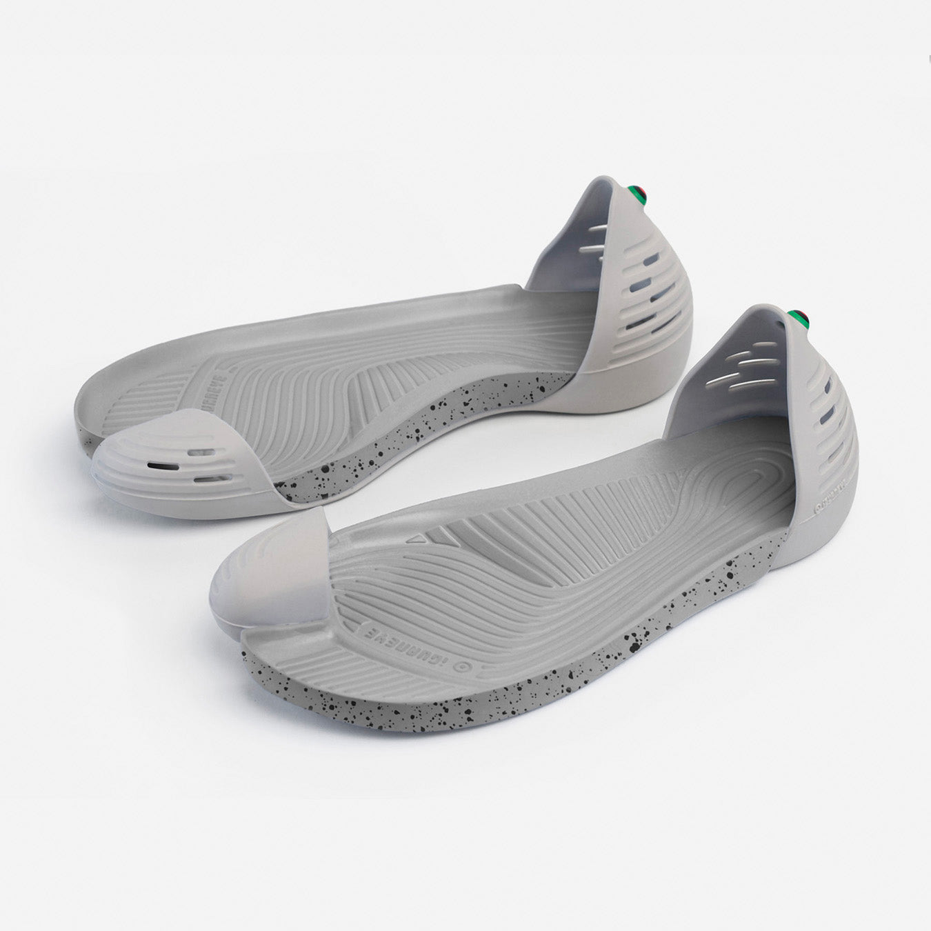 Jungle Light Grey with Grey Inked soles perspective view