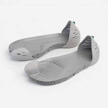 Load image into Gallery viewer, Jungle Light Grey with Grey Inked soles perspective view
