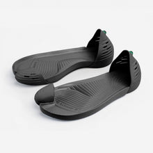 Load image into Gallery viewer, Jungle Light Black with Black soles perspective view
