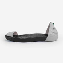 Load image into Gallery viewer, Jungle Light Grey with Black soles side view
